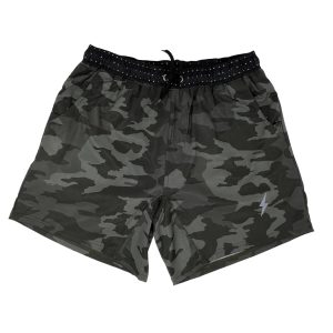 Performance 5 Short w/ Liner - Camo Green