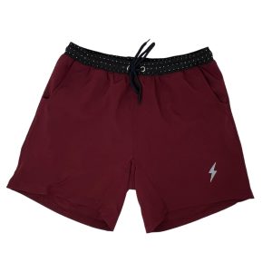 Performance 7 Short - Maroon