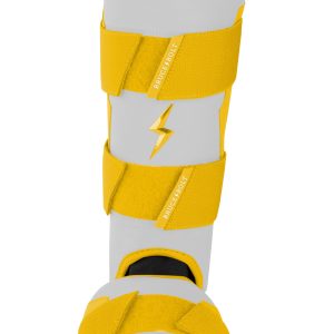 BRUCE BOLT Chrome Series Leg Guard - YELLOW