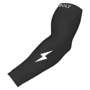 BRUCE BOLT Graduated Compression Premium Arm Sleeve - BLACK