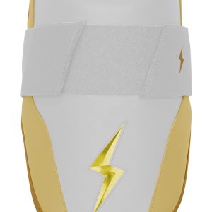 BRUCE BOLT PREMIUM PRO Elbow Guard - GOLD WHITE