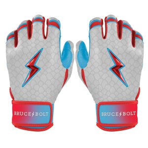Creator Series Short Cuff Batting Gloves - MORLANDO WHITE