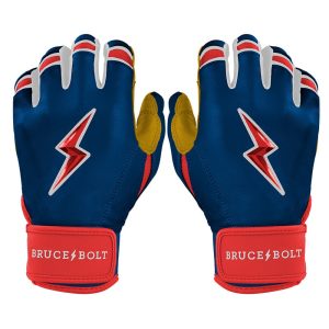 PREMIUM PRO Patriot Series Short Cuff Batting Gloves - FOURTH OF JULY